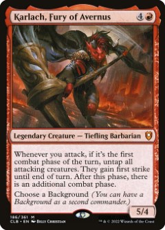 Karlach, Fury of Avernus Commander Legends- Battle for Baldur's Gate